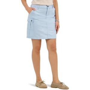 Lee Womens Ultra Lux Comfort with Flex-to-go Cargo Skort(Shy Blue)