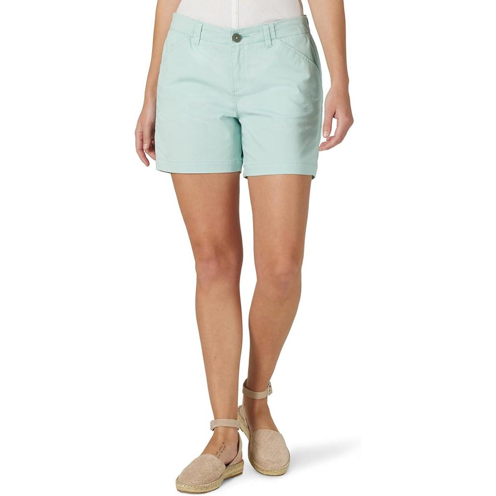 imageLee Womens Legendary 5 Chino ShortSea Green