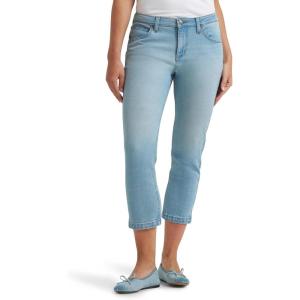 Lee Women’s Legendary Straight Capri Jean(Cobalt Cloud)