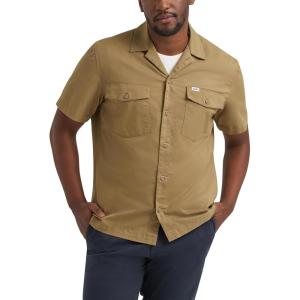 Lee Men’s Legendary Workwear Short Sleeve Workshirt(Oscar Khaki)