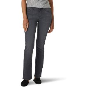 Lee Women’s Legendary Mid Rise Straight Leg Jean(Gray)