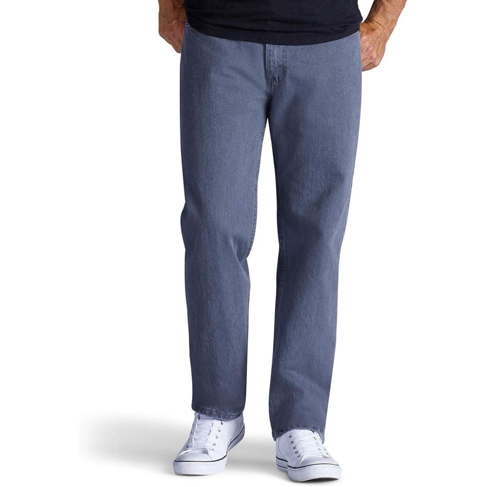 imageLee Mens Relaxed Fit Straight Leg JeanThunder