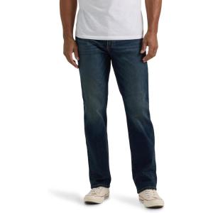 Lee Men’s Extreme Motion Relaxed Straight Jean(Dark Convoy)