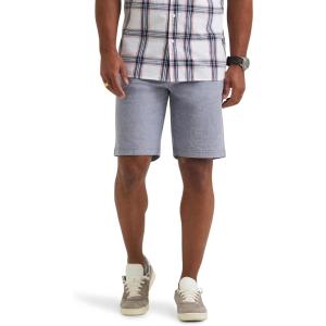 Lee Men’s Extreme Motion Flat Front Short, Academy Chambray, 36