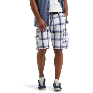 Men’s Dungarees New Belted Wyoming Cargo Short(Halogen Plaid)