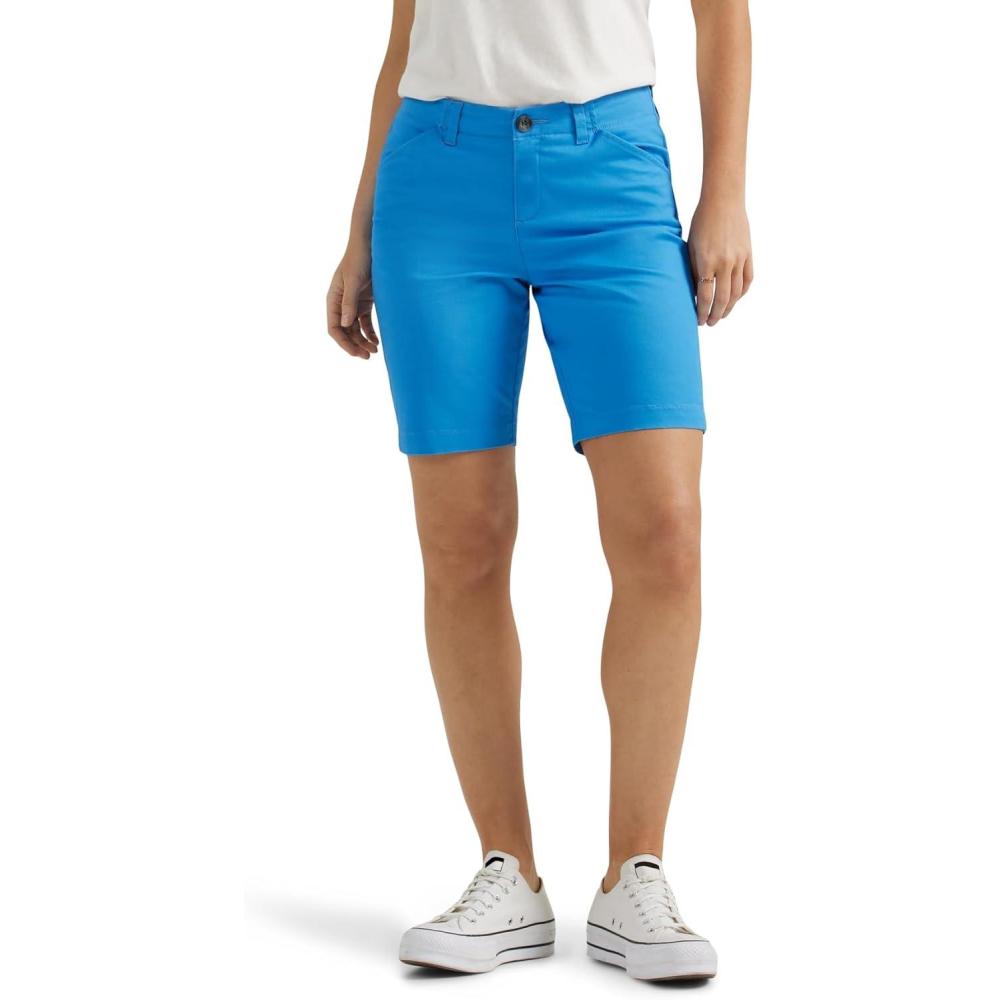 imageLee Womens Legendary 9 Chino Bermuda ShortAtlantic