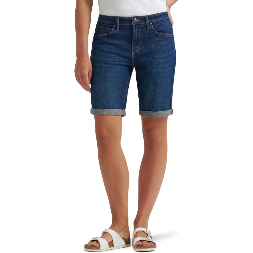 imageLee Womens Legendary Relaxed Bermuda ShortNight Rain