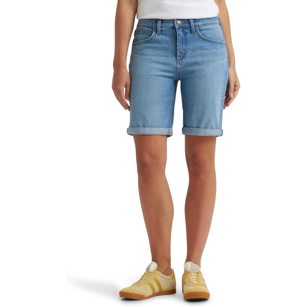 imageLee Womens Legendary Relaxed Bermuda ShortTurning Tide