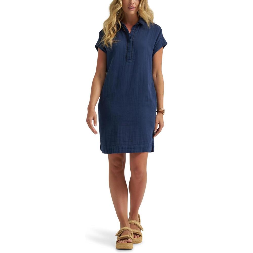 imageLee Womens Legendary Sheath DressMood Indigo