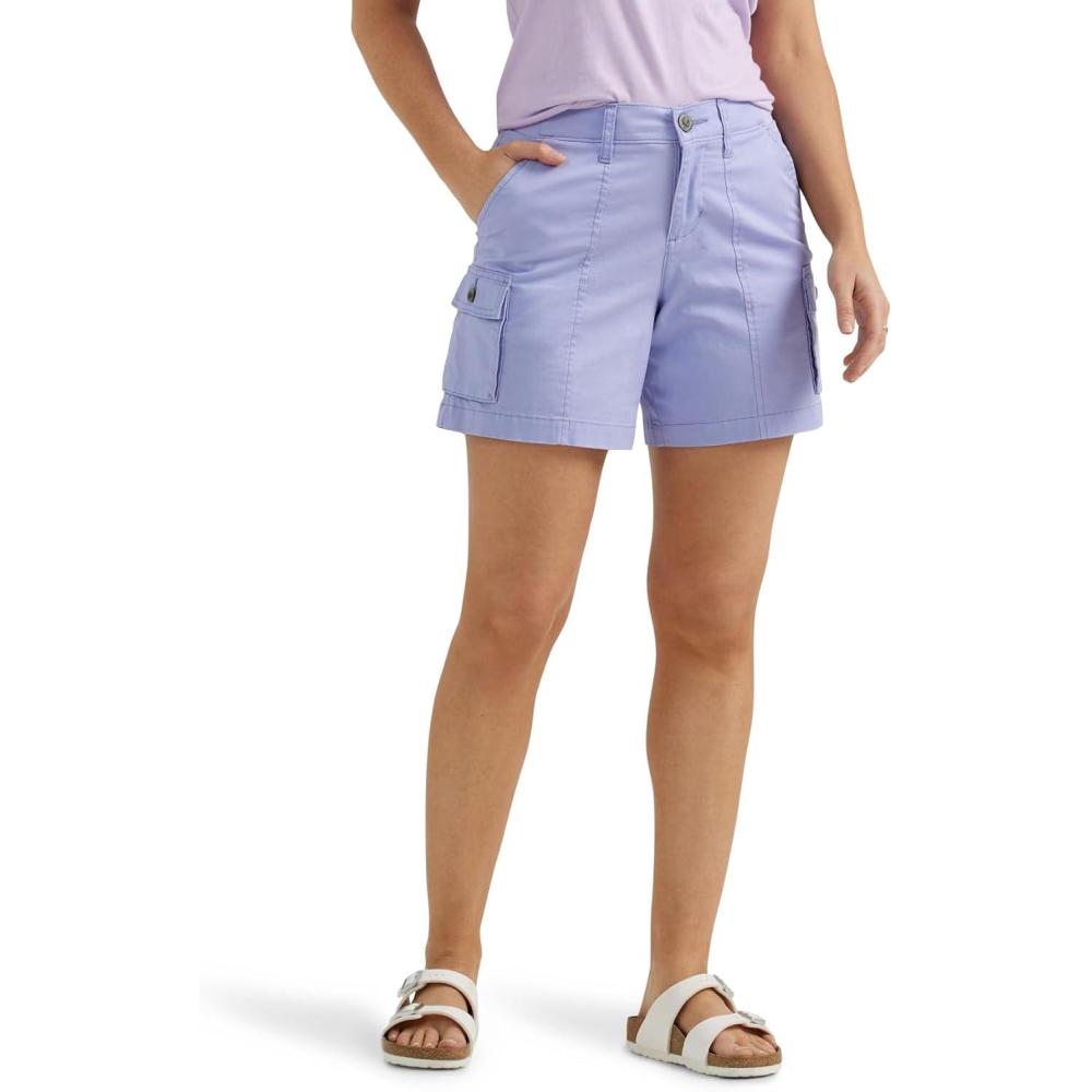 imageLee Womens Ultra Lux Comfort with Flextogo Cargo ShortIris