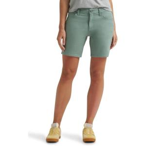 Lee Women’s Legendary 7″ Side Slit Denim Short(Desert Sage)