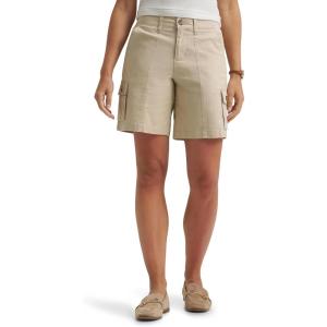Lee Women’s Ultra Lux Comfort with Flex-to-go Cargo Short(Pioneer Beige)