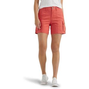 Lee Women’s Ultra Lux Comfort with Flex-to-go Cargo Short(Poppy)