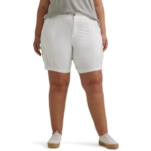 Lee Women’s Ultra Lux Comfort with Flex-to-go Cargo Short(White)