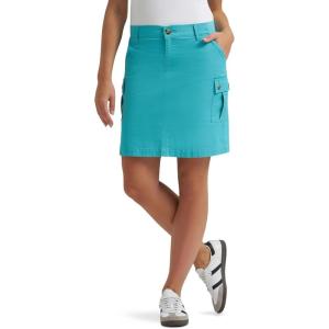 Lee Women’s Ultra Lux Comfort with Flex-to-go Cargo Skort(Bay Blue)