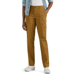 Lee Women’s Ultra Lux Comfort with Flex-to-go Utility Pant(Glazed Ginger)