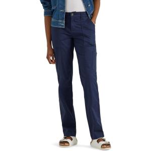 Lee Women’s Ultra Lux Comfort with Flex-to-go Utility Pant(Mood Indigo)