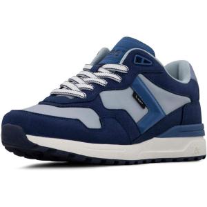 Lee Men’s Damien Retro Jogger Fashion Sneaker(Niagara Mist/Navy/Blue)