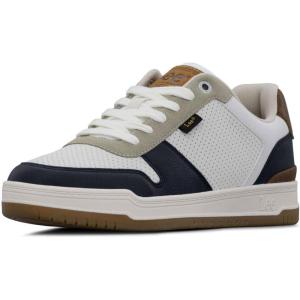Lee Men’s Specter Retro Court Fashion Sneaker(Whip Cream/Midnight/Pebble/Cognac)