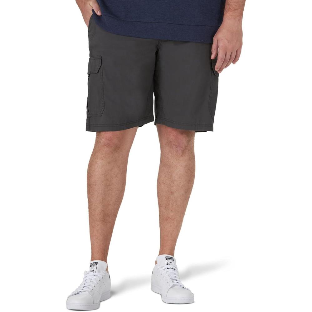 imageLee Mens Big amp Tall Extreme Motion Crossroad Cargo ShortAnthracite