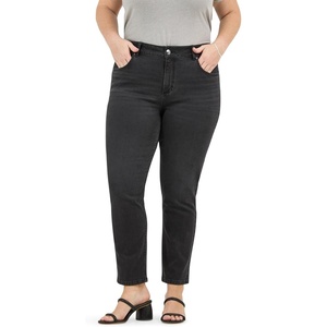 Lee Women’s Plus Size Legendary 26″ Straight Crop Jean(Dark Tale)
