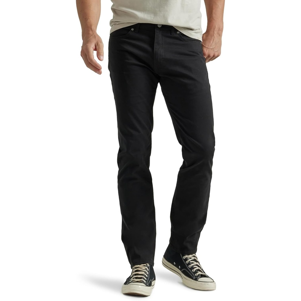 image:imageMens Extreme Motion Slim Straight Leg Jean 2015437Black