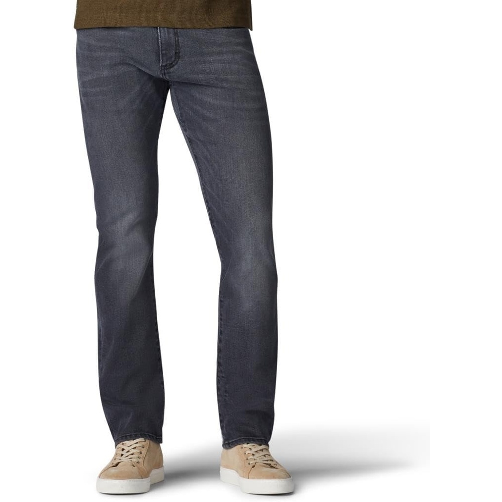 image:imageMens Extreme Motion Slim Straight Leg Jean 2015437Lead Gray