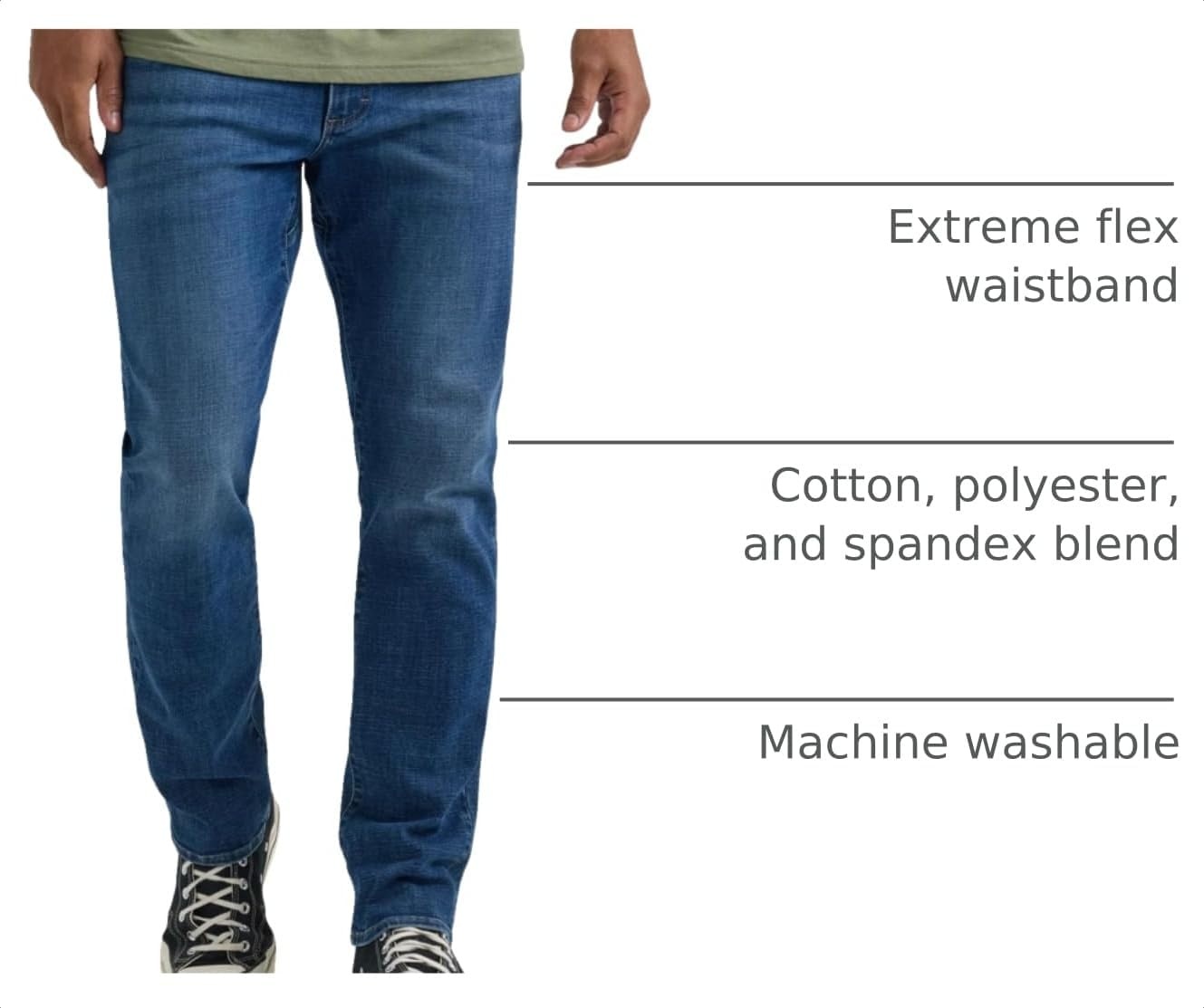 image:imageLee Mens Extreme Motion Regular Taper JeanBessemer