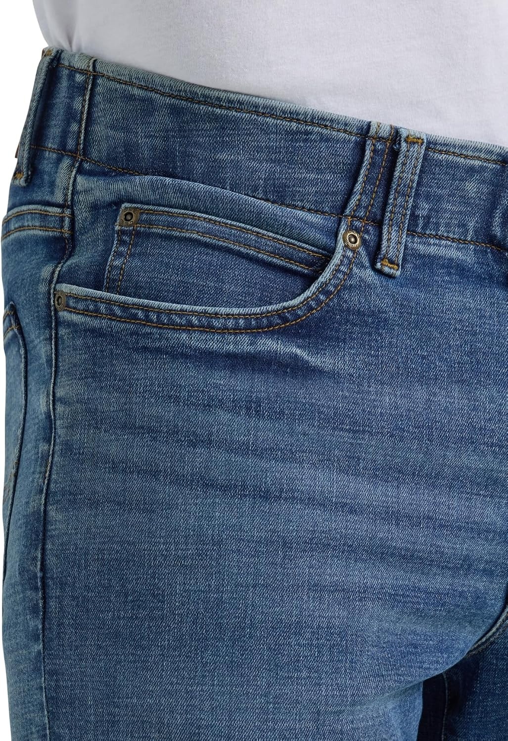 image:imageLee Mens Extreme Motion Regular Taper JeanJumper