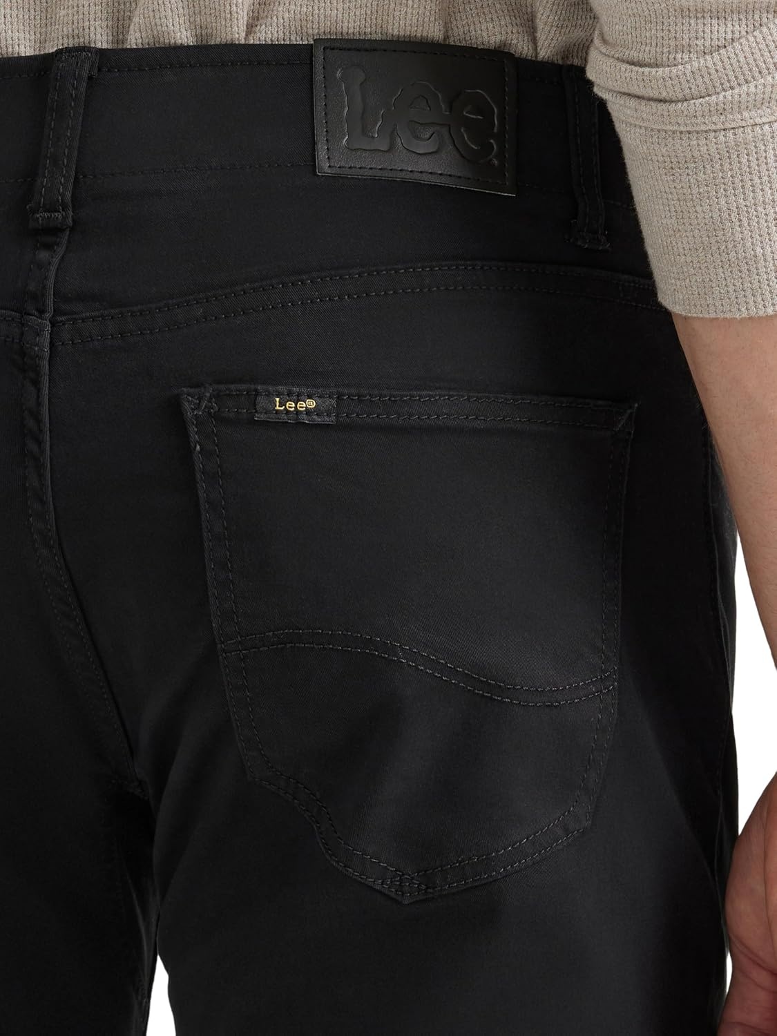 image:imageLee Mens Extreme Motion Straight Taper JeanBlack
