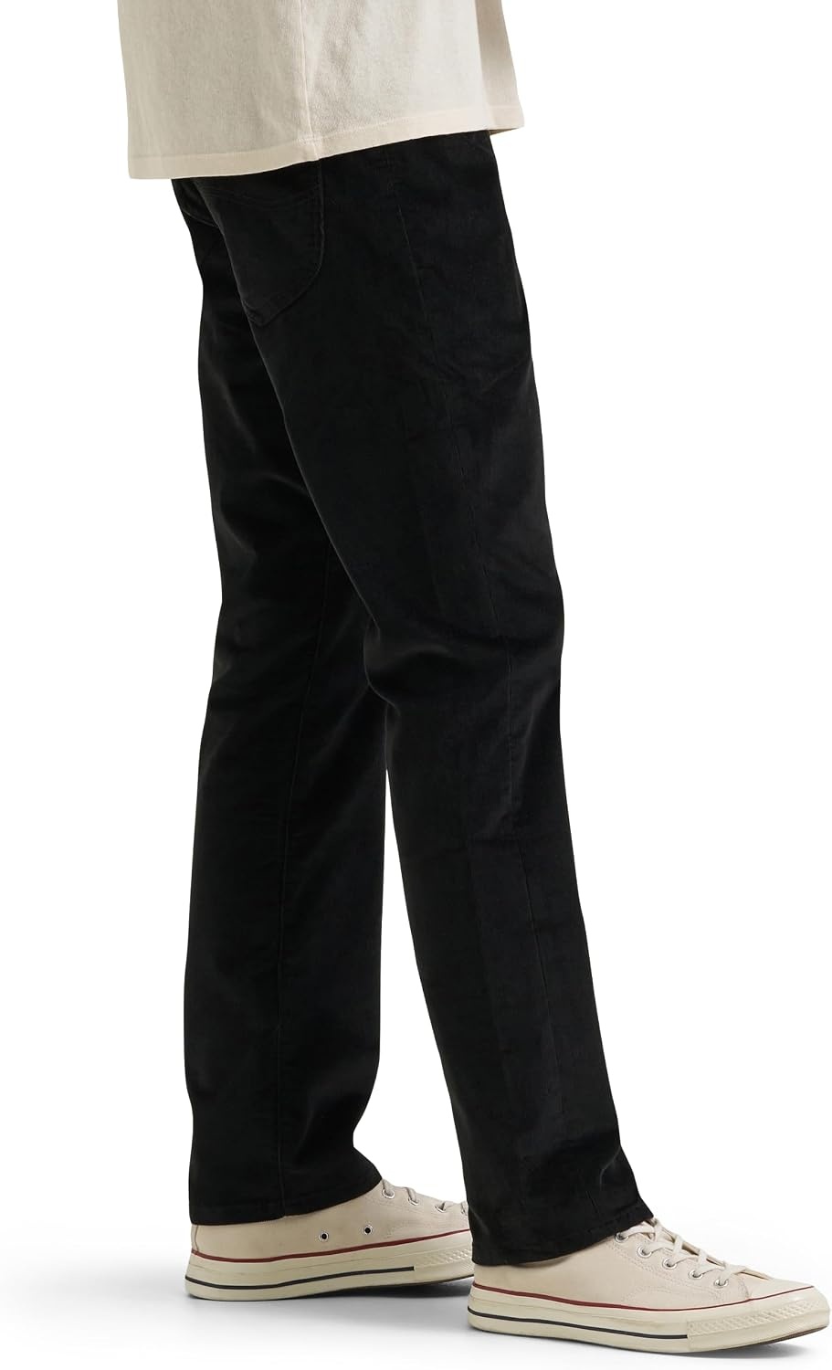 image:imageLee Mens Extreme Motion Straight Taper JeanBlack Corduroy