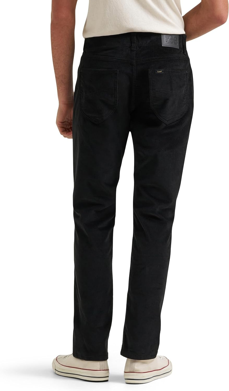 image:imageLee Mens Extreme Motion Straight Taper JeanBlack Corduroy