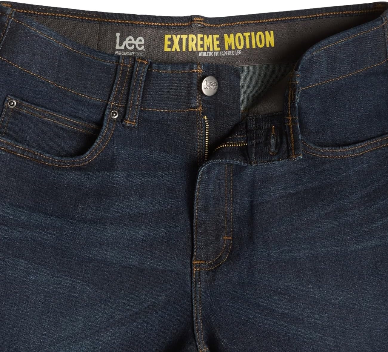 image:imageLee Mens Extreme Motion Straight Taper JeanBlue Strike
