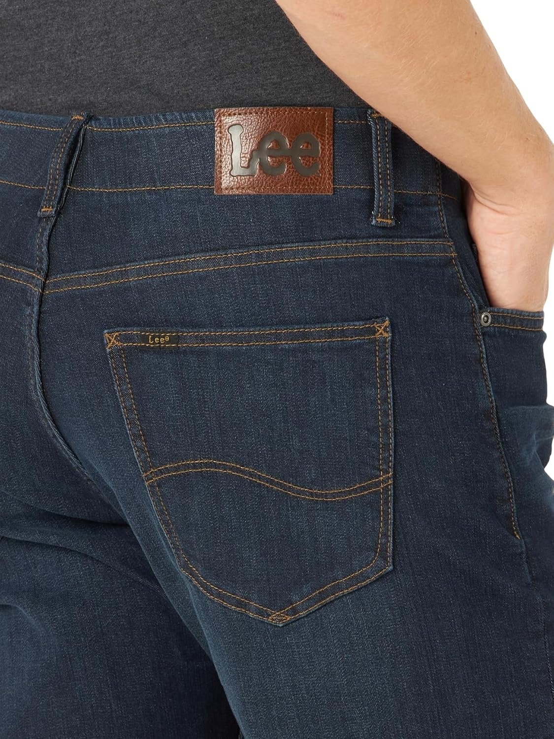 image:imageLee Mens Extreme Motion Straight Taper JeanBlue Strike