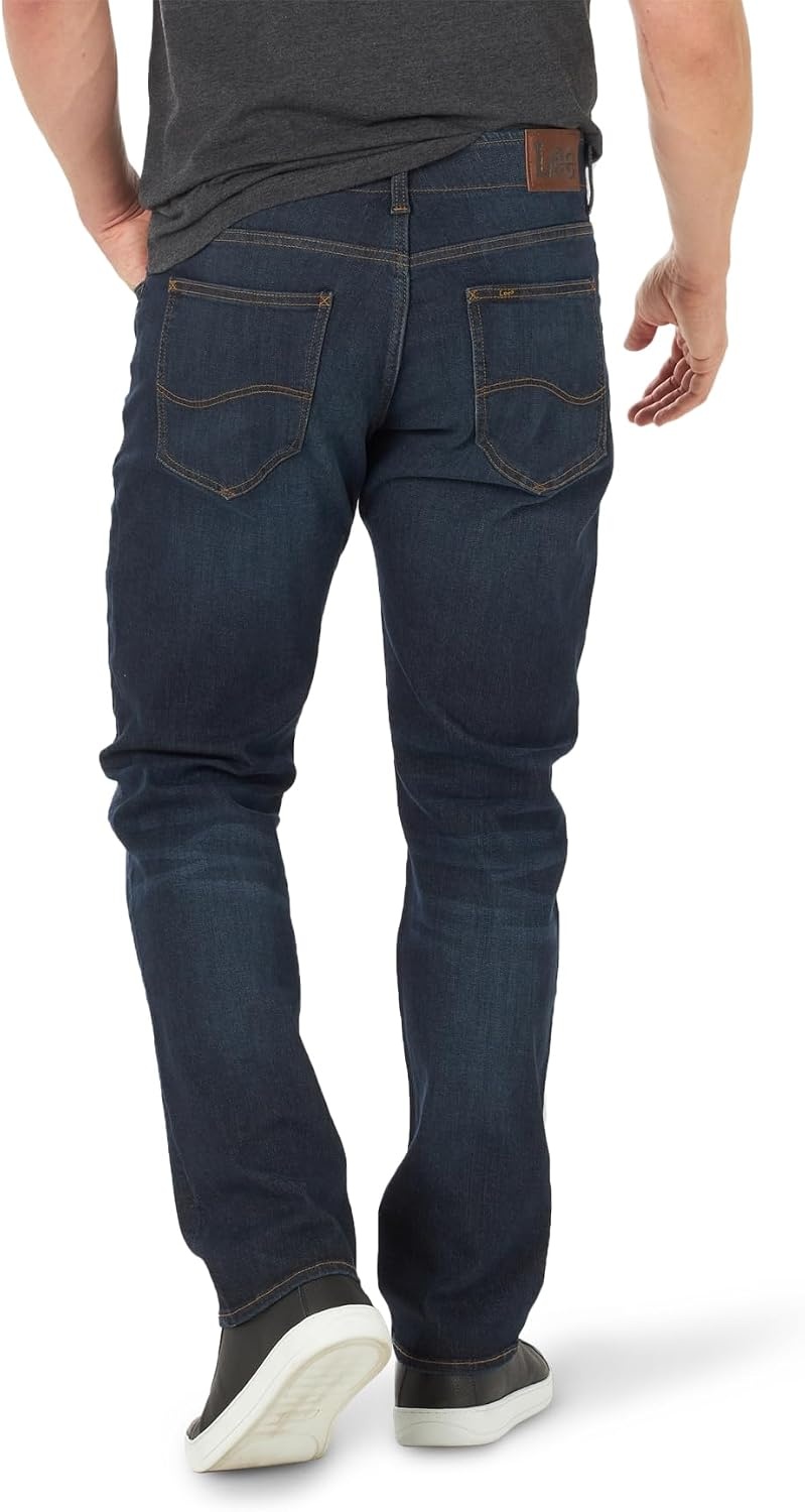 image:imageLee Mens Extreme Motion Straight Taper JeanBlue Strike