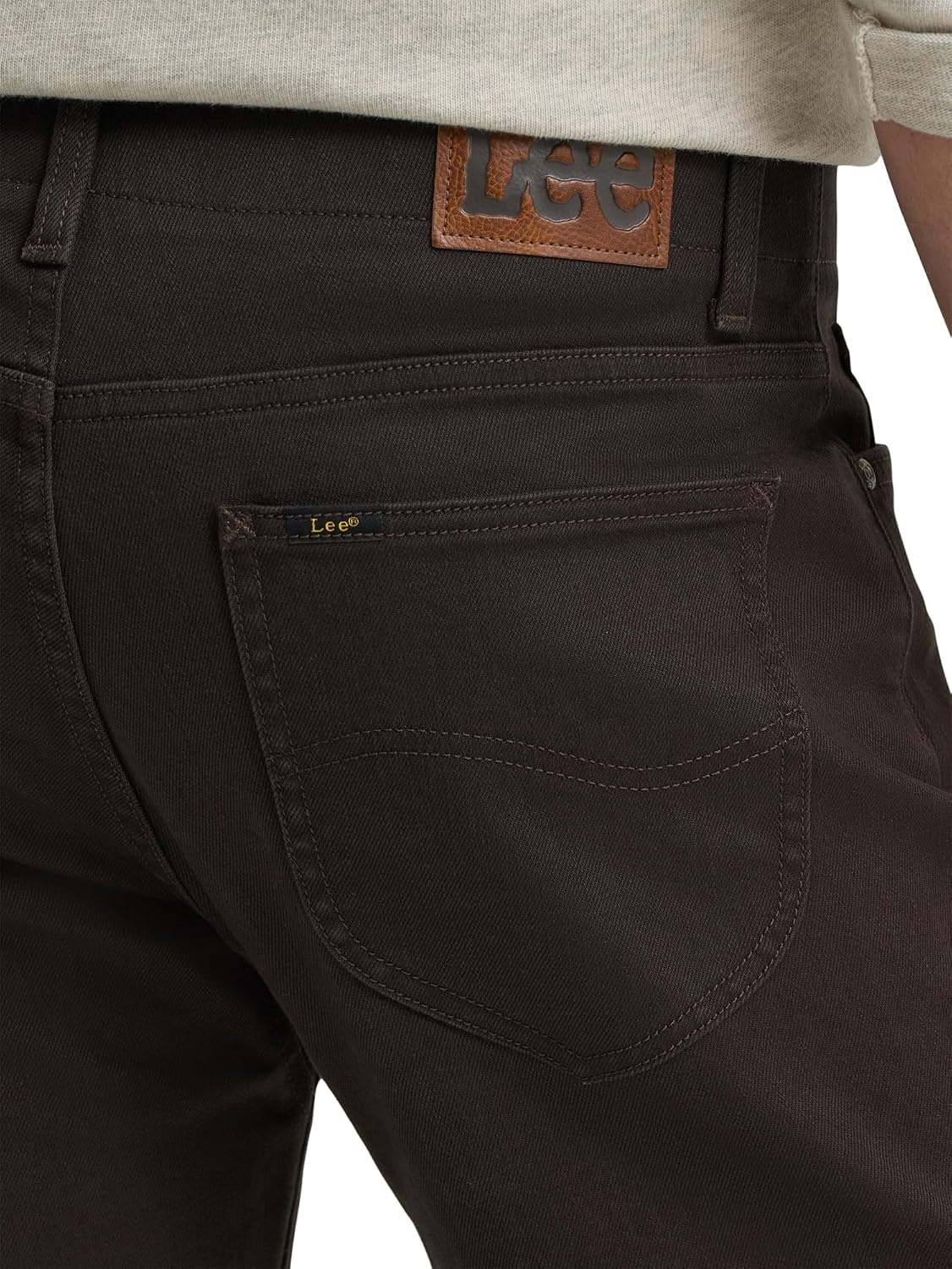 image:imageLee Mens Extreme Motion Straight Taper JeanChocolate Torte