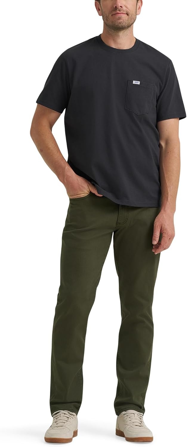image:imageLee Mens Extreme Motion Straight Taper JeanDeep Depths