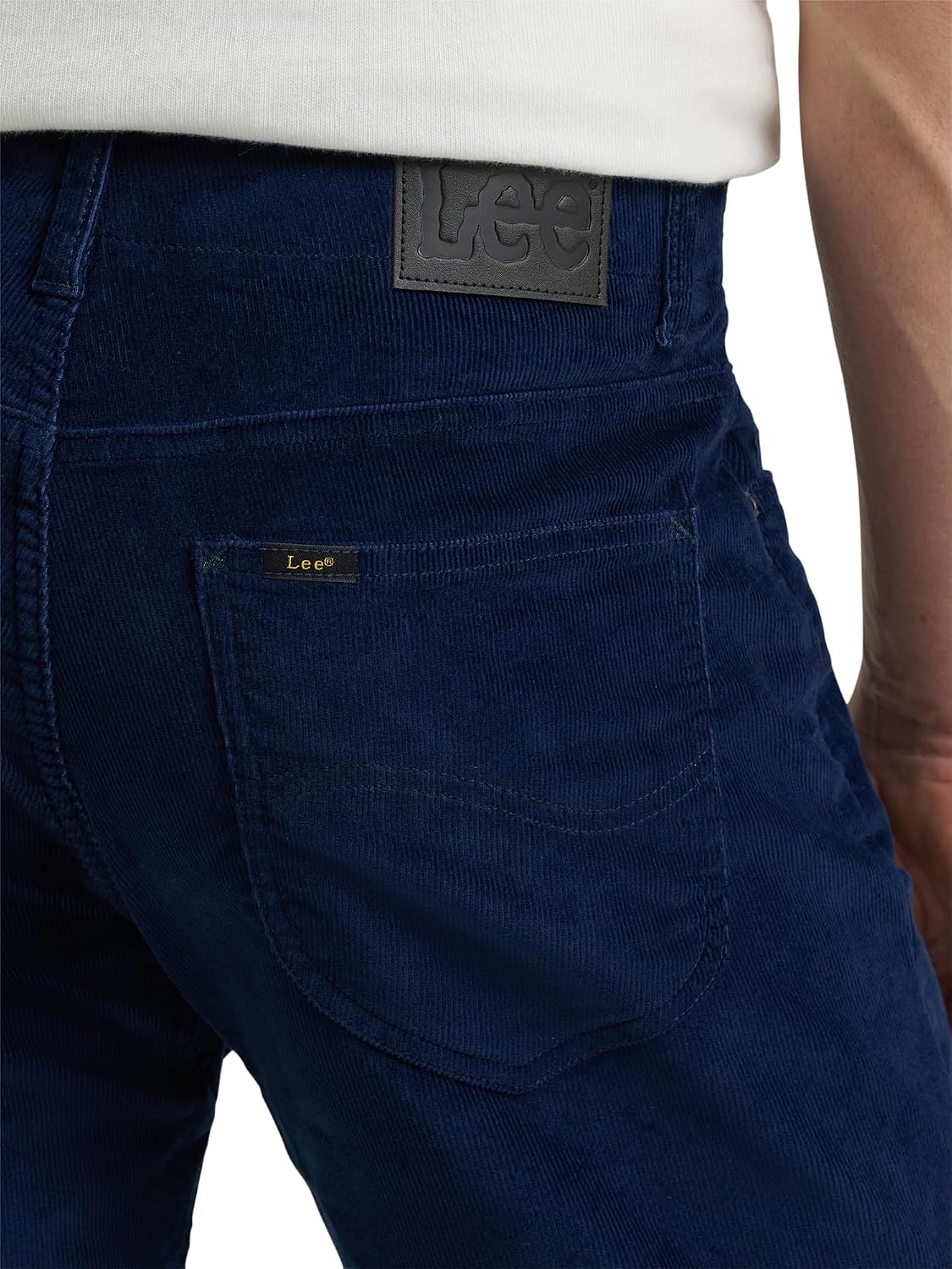 image:imageLee Mens Extreme Motion Straight Taper JeanDress Blues Corduroy