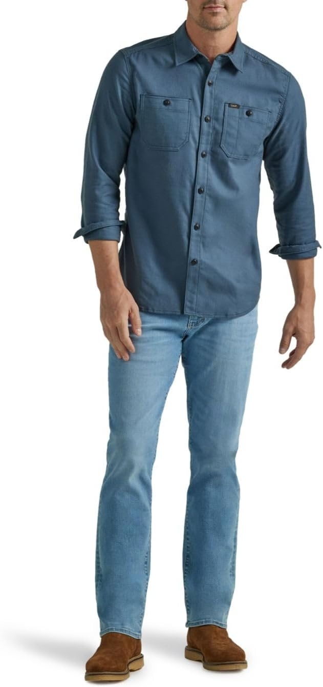 image:imageLee Mens Extreme Motion Straight Taper JeanNimbus