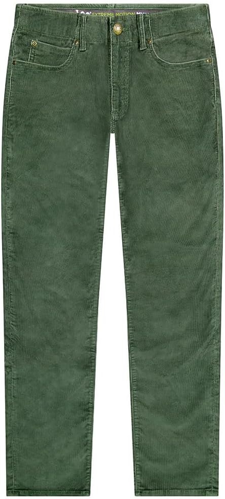 image:imageLee Mens Extreme Motion Straight Taper JeanOlive Grey