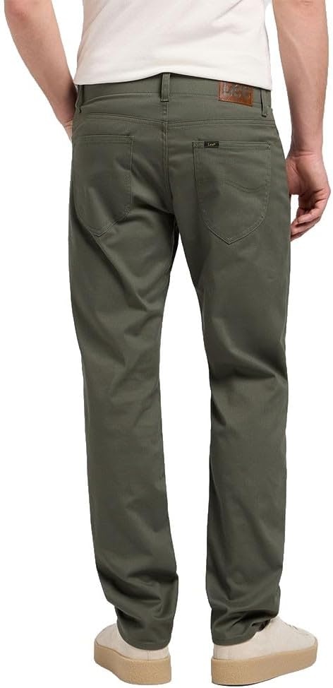 image:imageLee Mens Extreme Motion Straight Taper JeanOlive Grey