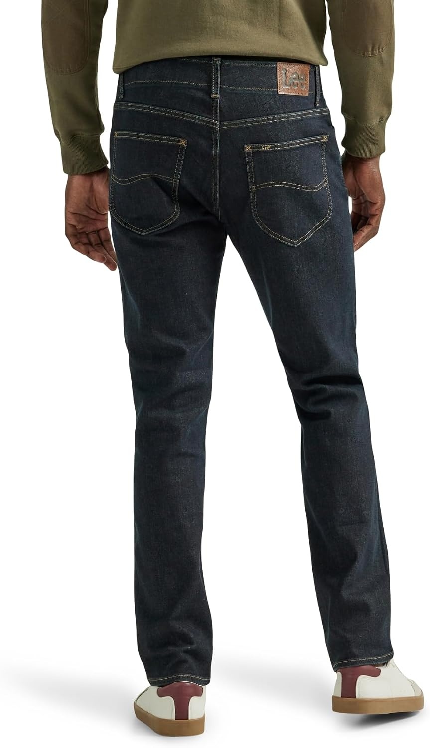 image:imageLee Mens Extreme Motion Straight Taper JeanRinse