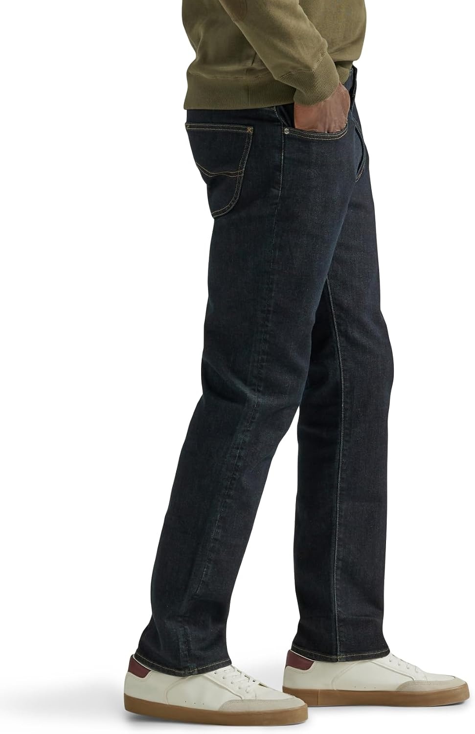 image:imageLee Mens Extreme Motion Straight Taper JeanRinse