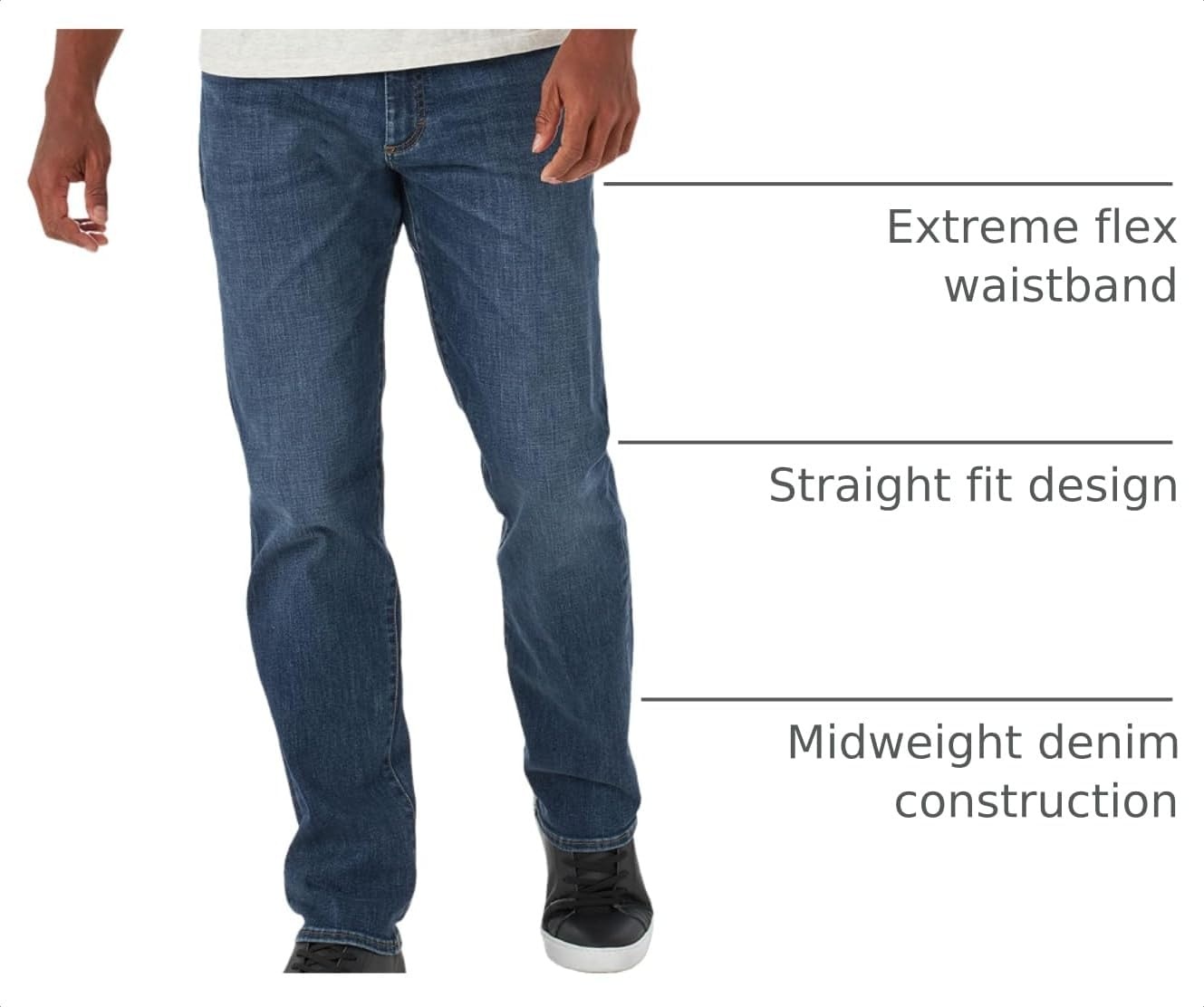 image:imageLee Mens Extreme Motion Straight Taper JeanTokyo