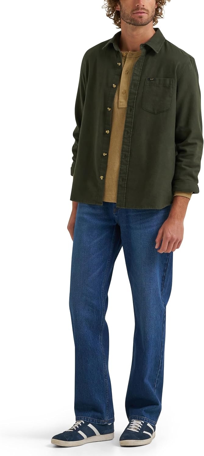 image:imageLee Mens Legendary Relaxed Straight JeanBedford Blue