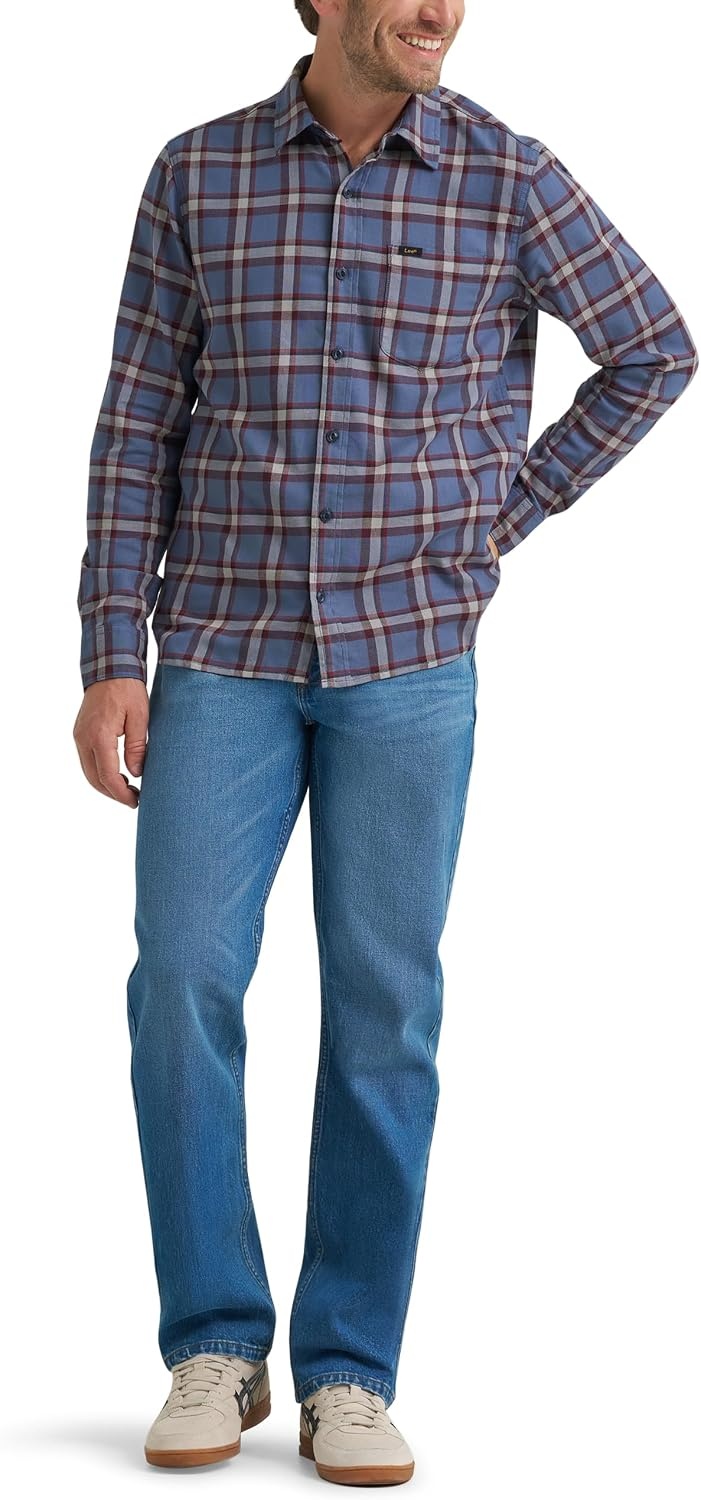 image:imageLee Mens Legendary Relaxed Straight JeanMount Etna