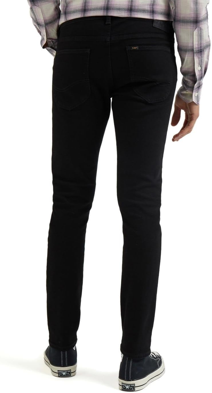 image:imageLee Mens Regular Fit Straight Leg JeanClean Black