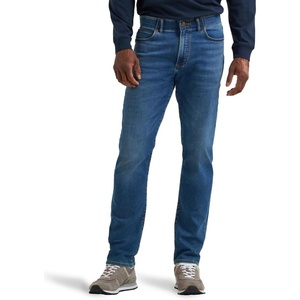 Lee Men’s Extreme Motion Regular Taper Jean(Dash – Brushed Knit Striped Lining)