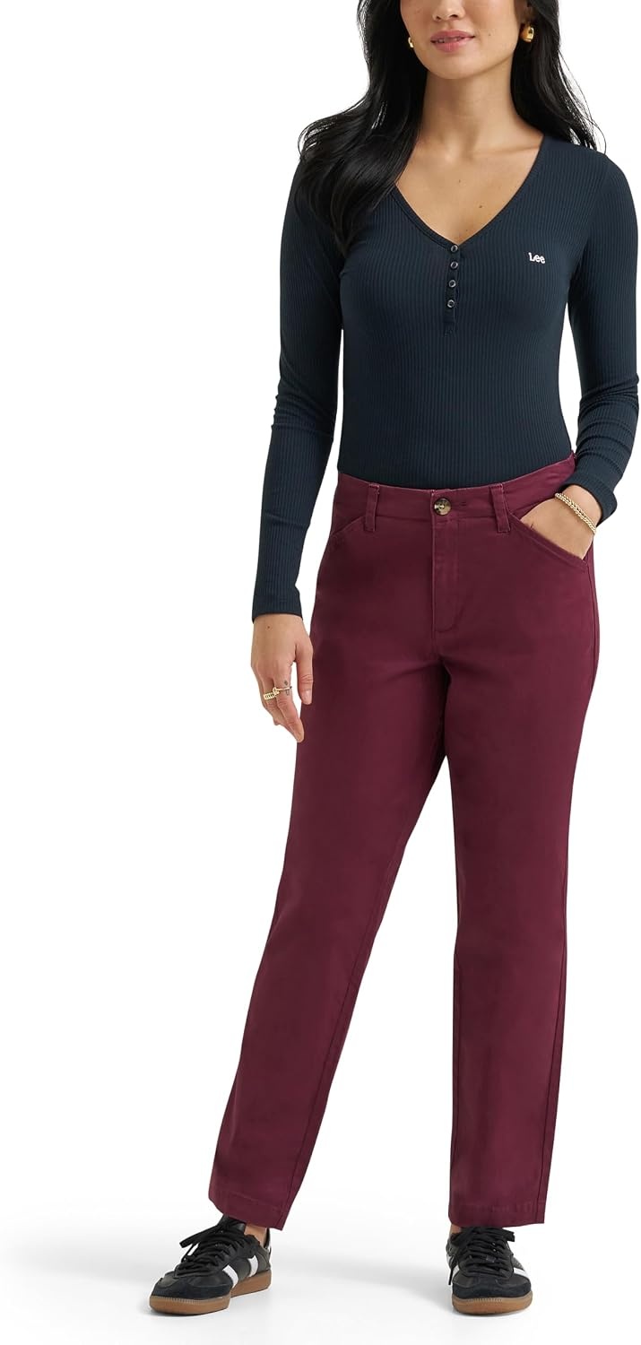 image:imageLee Womens Legendary Chino PantFig