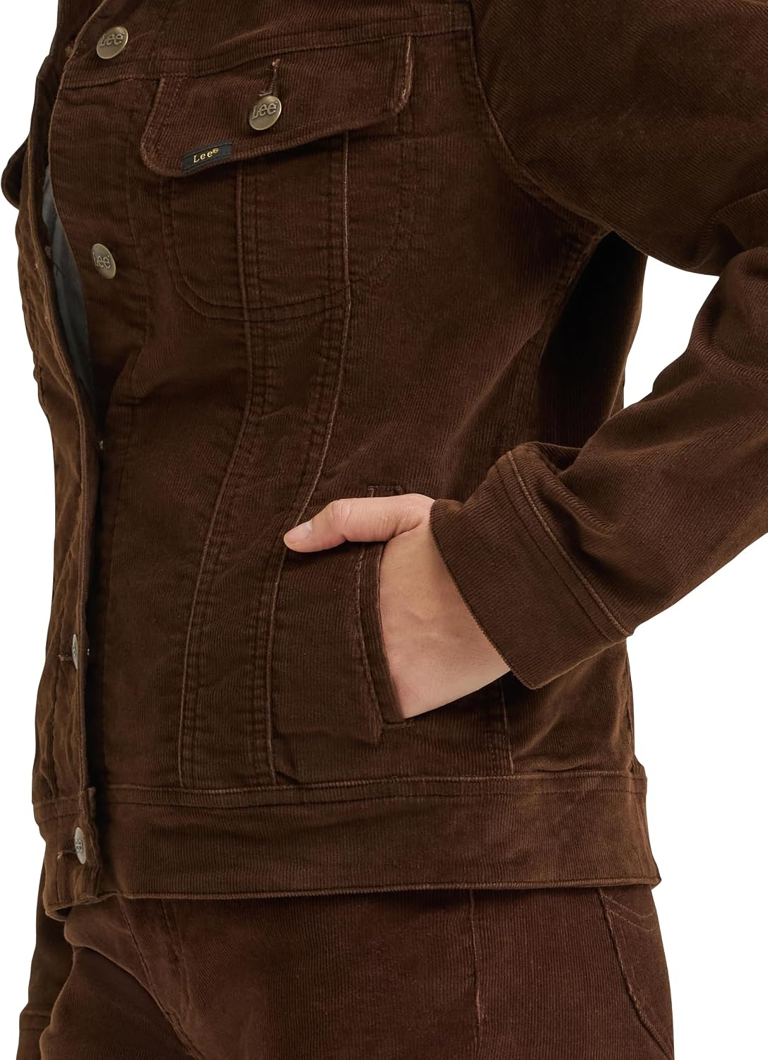 image:imageLee Womens Legendary Rider Denim JacketBistre Corduroy